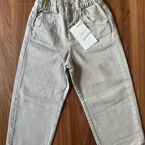 NWT Zara 4Y Gray Balloon Pants